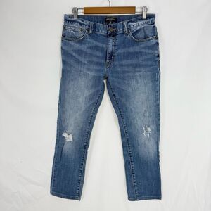 J Crew Jeans Mercantile Flex Slim 31 x 30 Distressed Straight Leg